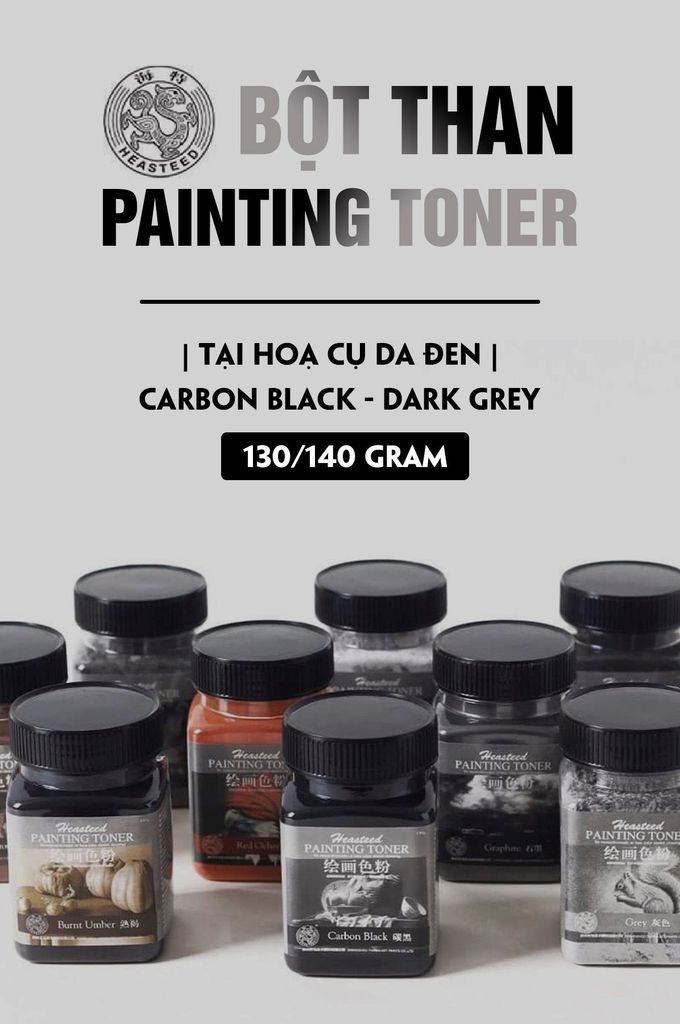 [DA ĐEN]  Bột Than Heasteed - Painting Toner
