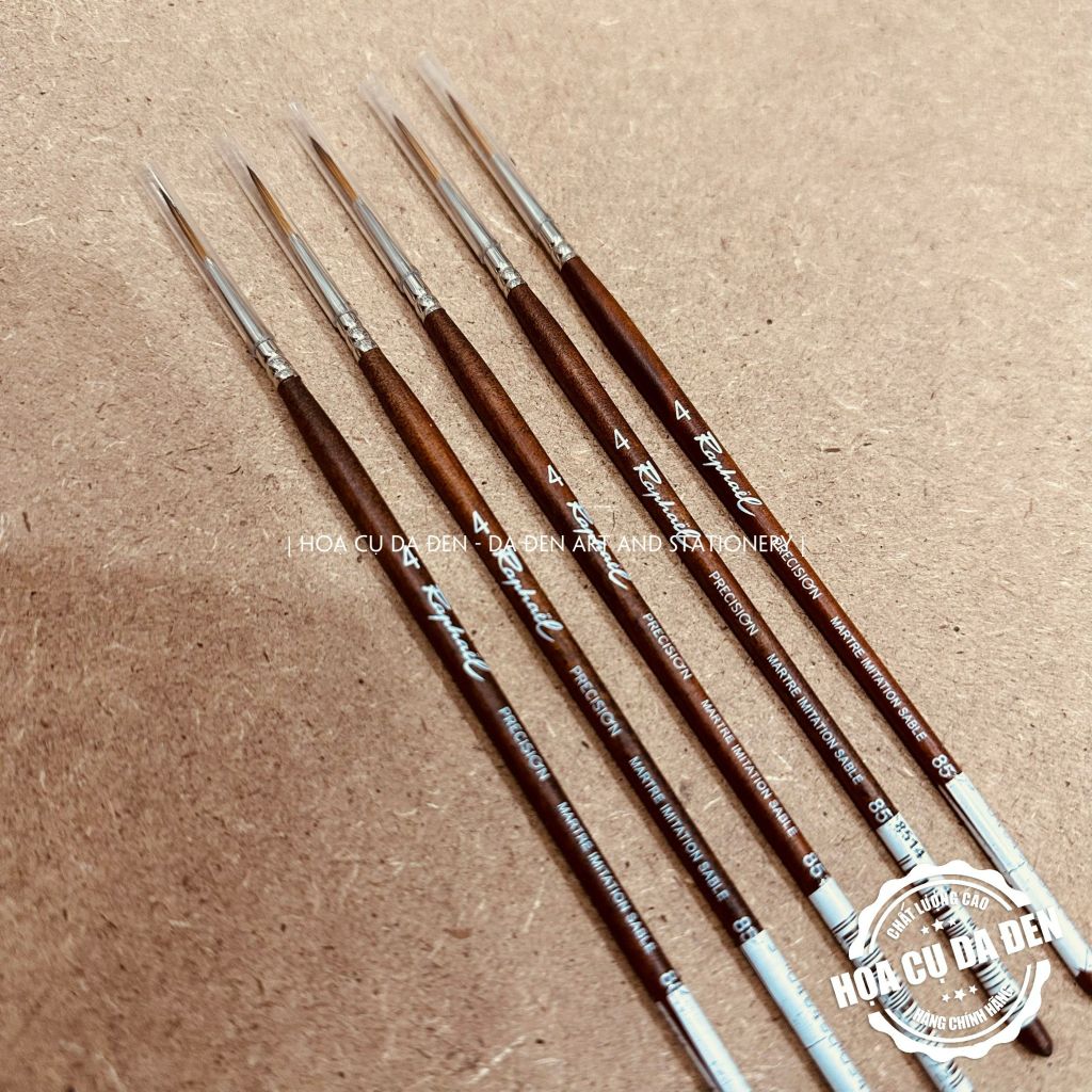 [DA ĐEN] Cọ Tỉa Lông Dài Raphael 8514 | Raphaël Precision Liner Watercolour Brushes Series 8514