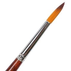 Cọ Vẽ Đầu Tròn Hand ZBS Thân Nâu