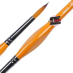 Cọ Vẽ Đầu Tròn Hand ZBS2 Thân Vàng