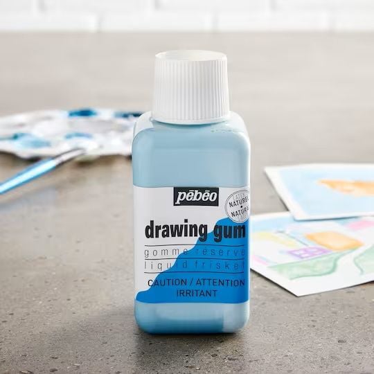 Keo Chặn Màu Pebeo Drawing Gum 45 | 250ML