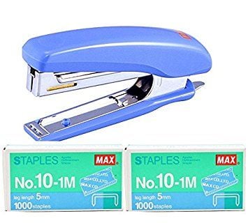 Bấm kim 10 MAX HD-10D chứa 2 thanh kim