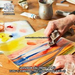 [DA ĐEN] Sansodor (Low Odour Solvent) - Dầu Thông Ít Mùi của Winsor & Newton
