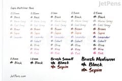Bút Line Kháng Nước - Kháng Cồn Copic Multiliner - Wine