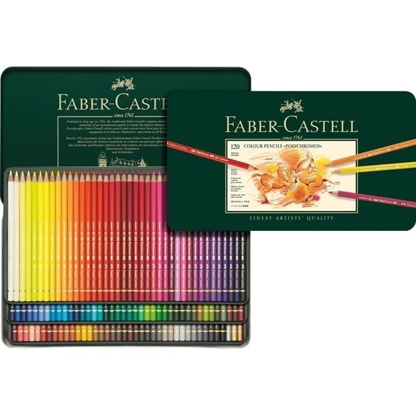 Bút chì màu  FABER-CASTELL POLYCHROMOS 12/24/36/60/120 màu