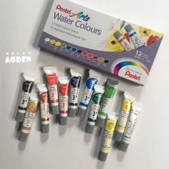 Màu Nước Pentel 12 Tuyp (5ml)