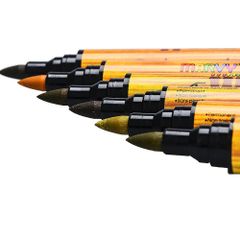Bút marker 6 màu gỗ Marvy Uchida 810B (Hộp 6 màu)