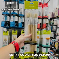 [DA ĐEN] Set Cọ Acrylic Pebeo Pébéo