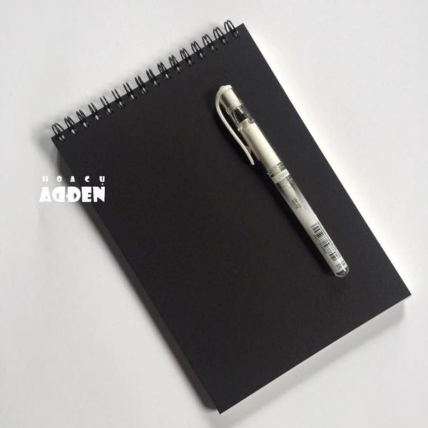 Sổ Canson Vân Ngang 220gsm A5 20 Tờ  + Bút trắng Uni Signo