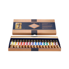 Bộ Màu Nước Mijello Mission Gold Artist 17 Màu x 15ML (MWC-1517P Pure Pigment)