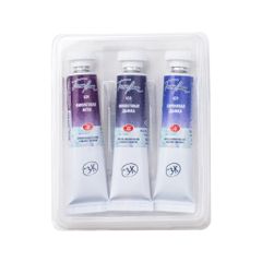 Màu Nước White Nights Granulating (Tách Lớp) Set 3 Tuýp Violet