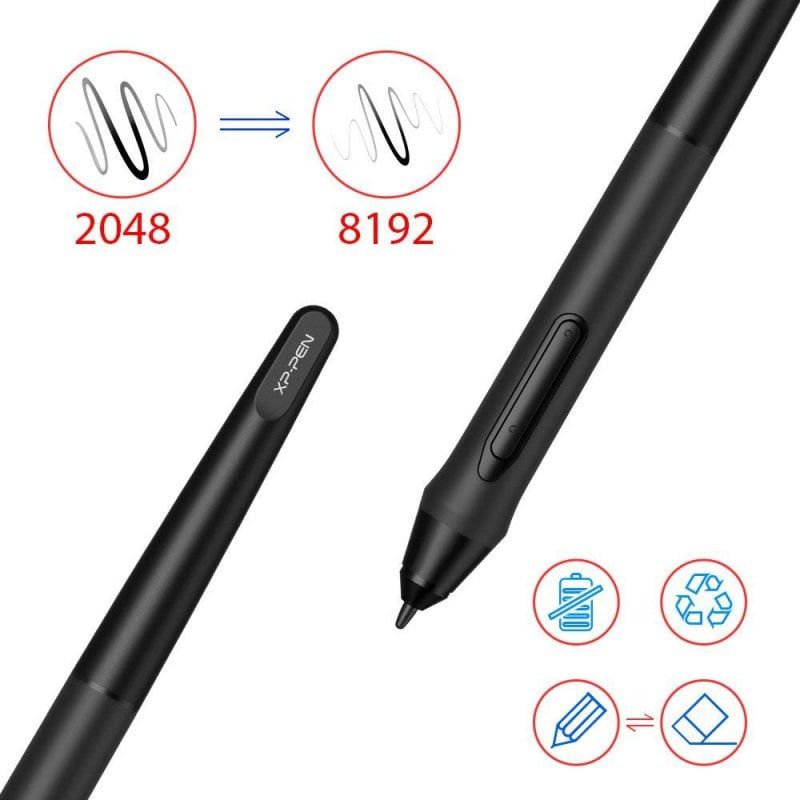 BẢNG VẼ ĐIỆN TỬ XP-PEN DECO 03 WIRELESS 10X6INCH LỰC NHẤN 8192 NÚT XOAY DIAL BỀ MẶT CHỐNG XƯỚC (KÈM GĂNG TAY HỌA SĨ)