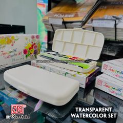 [DA ĐEN] Set 14 Màu Nước Transparent | Zig Kuretake