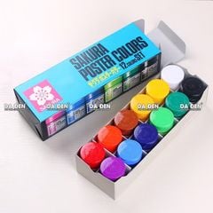 Màu Vẽ Poster Sakura 12 Màu 30ml Nhật Bản