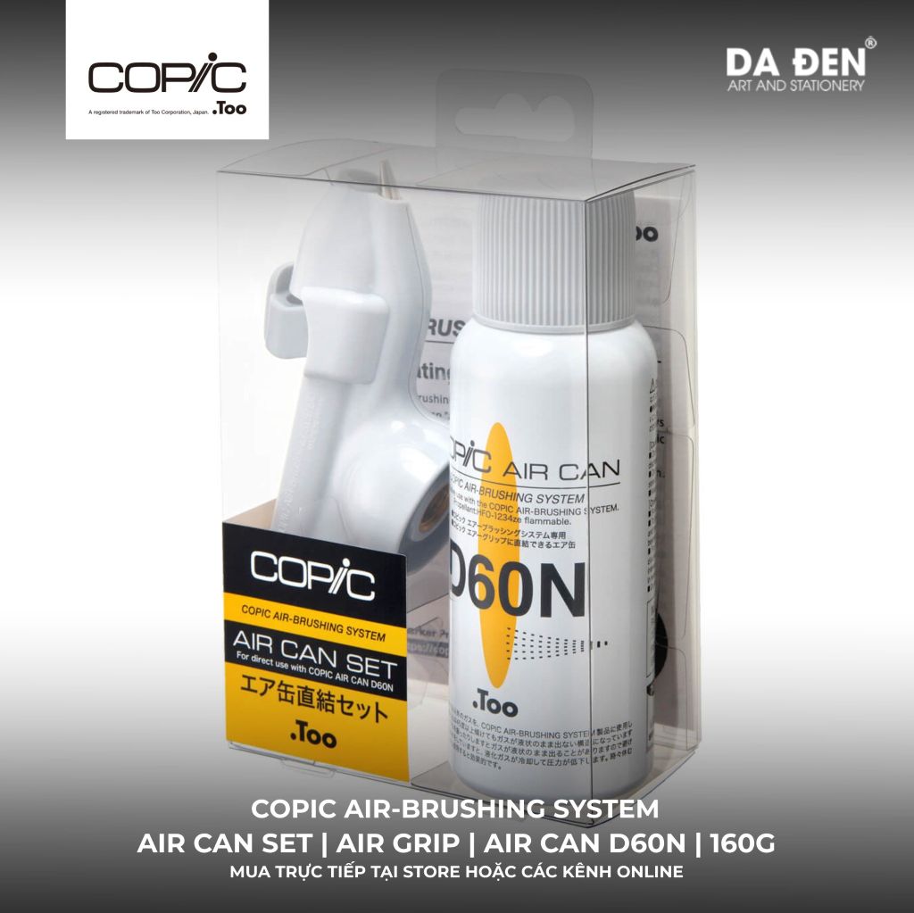 Bộ Copic Air Can Set - Copic Air-Brushing System
