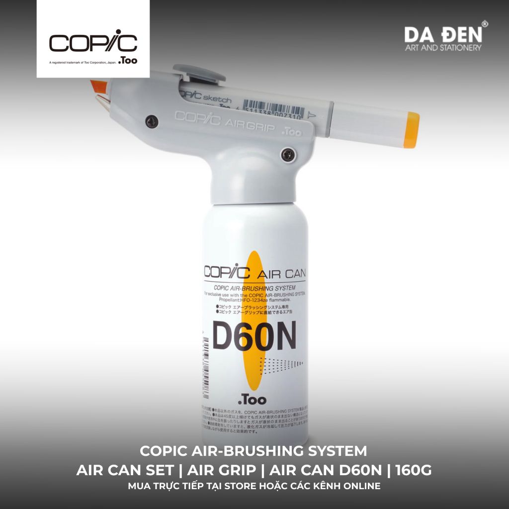 Bộ Copic Air Can Set - Copic Air-Brushing System