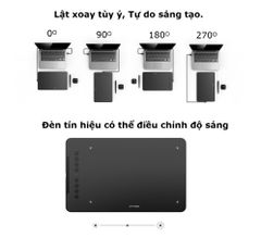 BẢNG VẼ ĐIỆN TỬ XP-PEN DECO 01 V2 ANDROID HỖ TRỢ CẢM ỨNG NGHIÊNG (KÈM GĂNG TAY HỌA SĨ VÀ MIẾNG FILM BẢO VỆ)