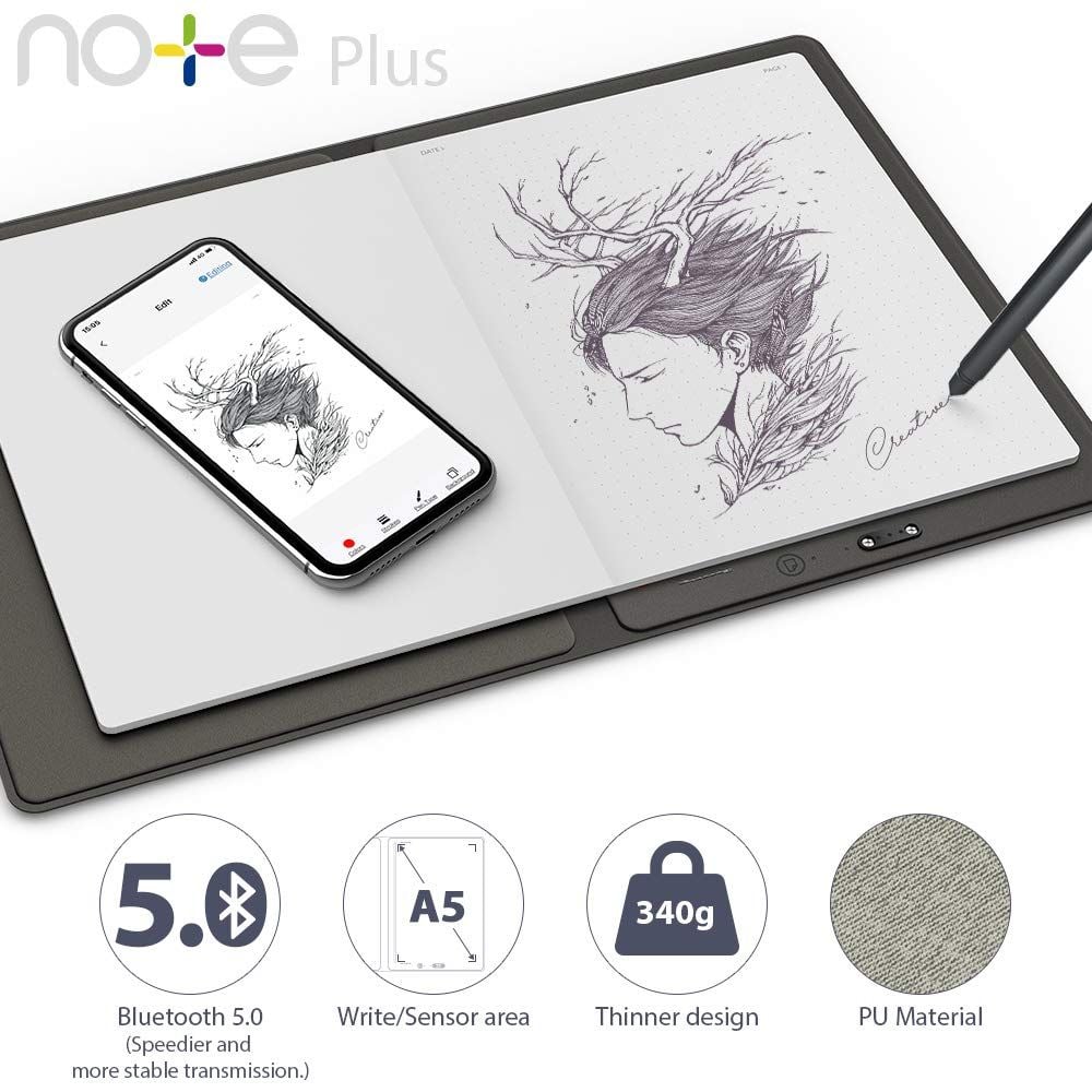 SỔ THÔNG MINH XP-PEN NOTE PLUS SMART NOTEPAD (KÈM SỔ TAY A5)