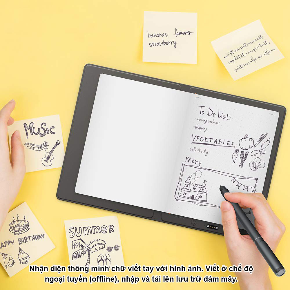 SỔ THÔNG MINH XP-PEN NOTE PLUS SMART NOTEPAD (KÈM SỔ TAY A5)