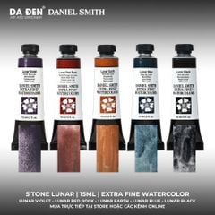 [DA ĐEN] 5 Tone Màu Lunar của Màu Nước Daniel Smith Tuýp 15ml