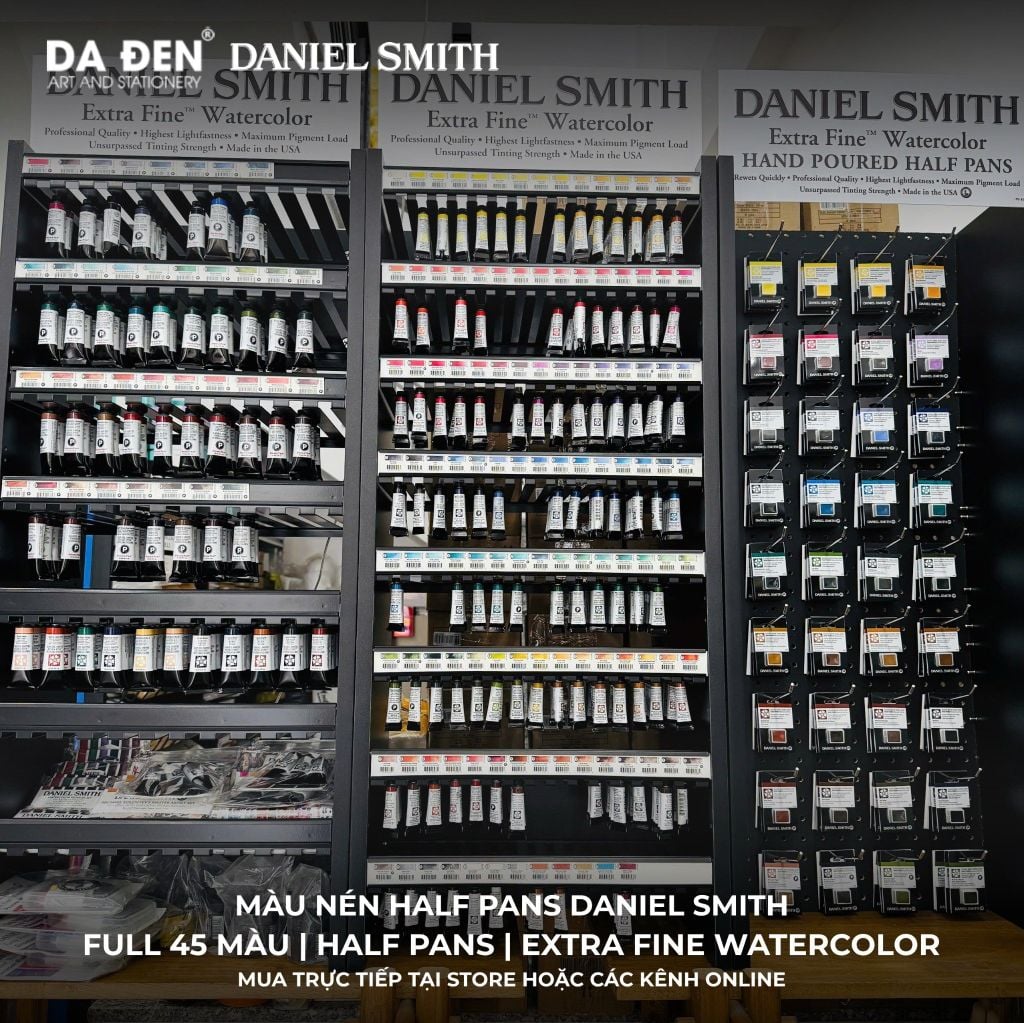 Màu Nước Nén Half Pans Artist Daniel Smith (Màu Lẻ)