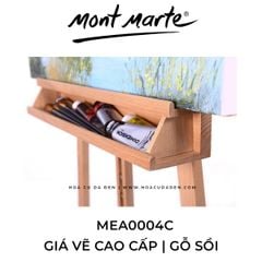 [DA ĐEN] Giá Vẽ Mont Marte MEA0004C Gỗ Sồi Cao Cấp