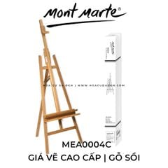 [DA ĐEN] Giá Vẽ Mont Marte MEA0004C Gỗ Sồi Cao Cấp