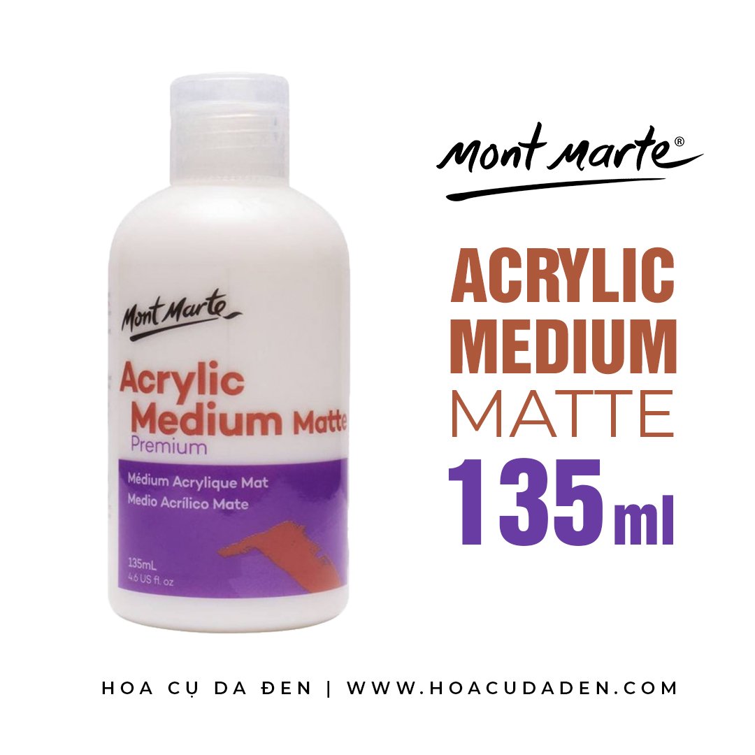 Mont Marte Acrylic Medium Gloss 135ml