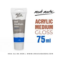 Dung Môi Pha Màu Acrylic Mont Marte | Dạng Tuýp 75ml