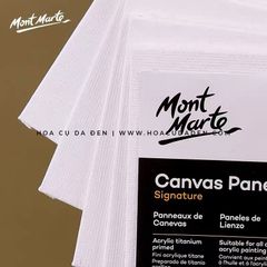 [DA ĐEN] Canvas Panels Mont Marte CMPL (Vẽ Tranh Màu Gouache, Acrylic, Sơn Dầu)