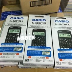 [CHÍNH HÃNG BẢO HÀNH 7 NĂM] Máy Tính Casio 580 VN X Mới Nhất 2021