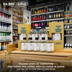 [DA ĐEN] Dầu Thông Tinh Chế Spirit of Turpentine của Holbein 55ml & 500ml