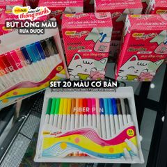 Bộ 20 | 36 Màu Fiber Pen