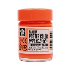 Màu Bột Poster Sakura Màu Lẻ Hủ 30ml Nhật Bản
