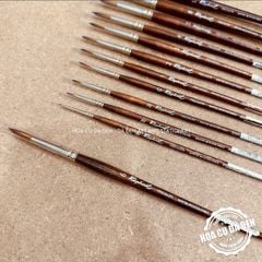 [DA ĐEN] Cọ Tỉa Tròn Raphael 8504 | Raphaël Precision Round Watercolour Brushes Series 8504