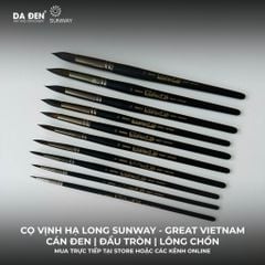 [DA ĐEN] Cọ Tròn Vịnh Hạ Long Sunway - Great Vietnam Lông Chồn