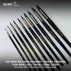 [DA ĐEN] Cọ Tròn Vịnh Hạ Long Sunway - Great Vietnam Lông Chồn