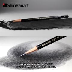 [DA ĐEN] Set 12 Bút Chì Phác Thảo Cao Cấp của Touch Shinhan
