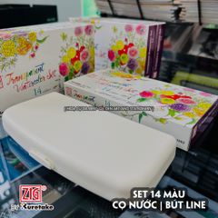 [DA ĐEN] Set 14 Màu Nước Transparent | Zig Kuretake