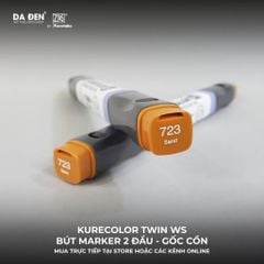 [DA ĐEN] Set 12 Bút Marker 2 Đầu ZIG Kurecolor KC3000