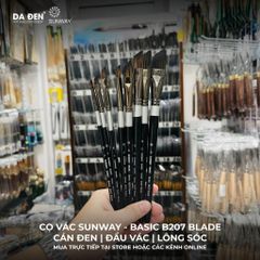 [DA ĐEN] Cọ Vác Sunway Basic B207 Blade Lông Sóc