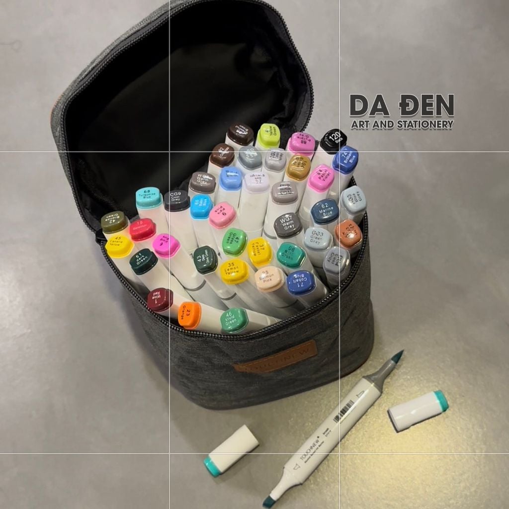 Bút Marker Đầu Brush TOUCH NEW Túi Cao Cấp