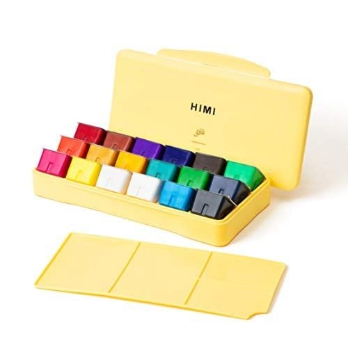 Màu Gouache Himi Thạch 18/24/56 Màu Hộp Nhựa