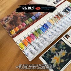 Bộ 18 Màu Nước Tuýp x 10ml hãng White Nights - Phiên Bản Họa Sĩ Lương Bình Sellection