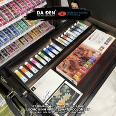 Bộ 18 Màu Nước Tuýp x 10ml hãng White Nights - Phiên Bản Họa Sĩ Lương Bình Sellection