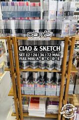 Bút Marker Cao Cấp Copic Sketch 12 Màu - Warm Gray (SK-12-WG)