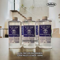 [DA ĐEN] Holbein - Dung Môi Sơn Dầu, Rửa Cọ Sơn Dầu Super Multi Cleaner 800ml