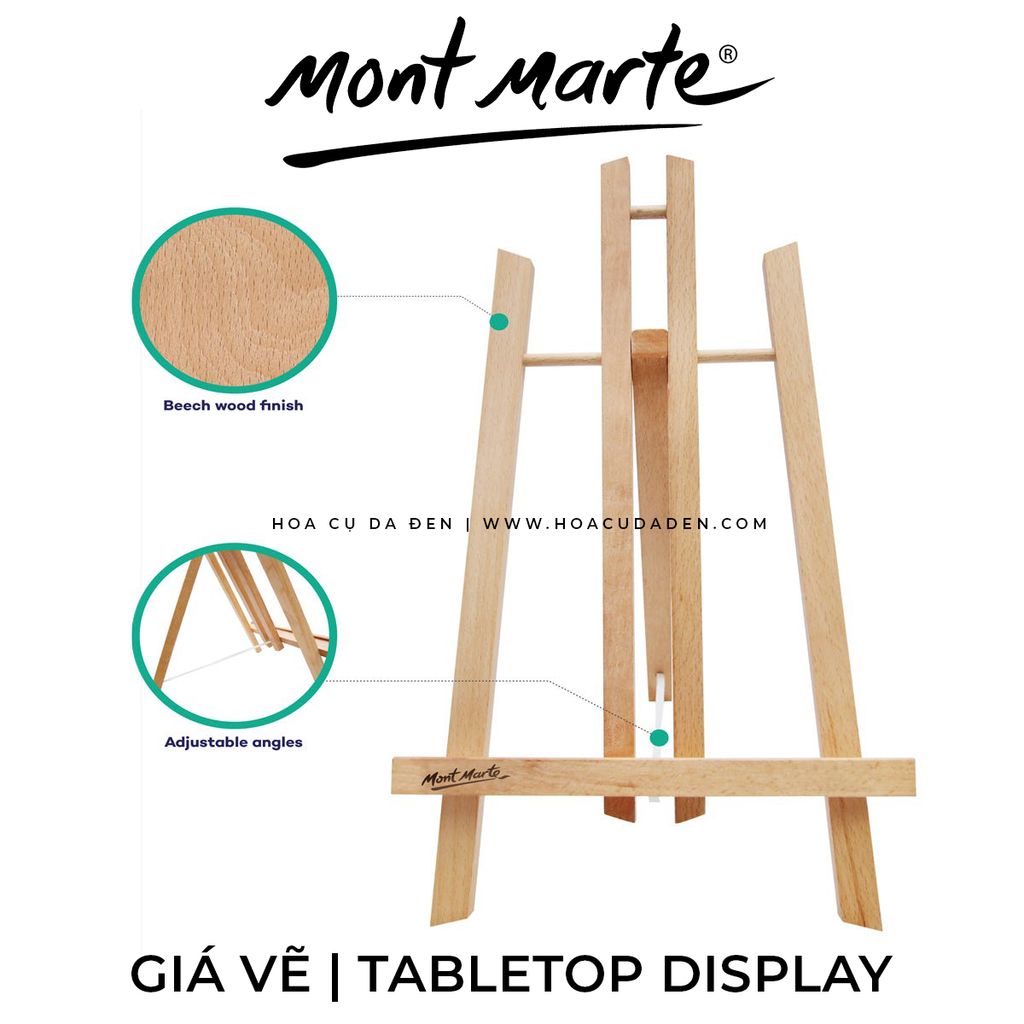 Giá Vẽ Gỗ Để Bàn Mont Marte MEA0015/14