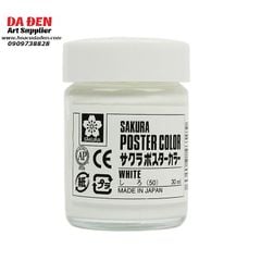 Màu Bột Poster Sakura Màu Lẻ Hủ 30ml Nhật Bản