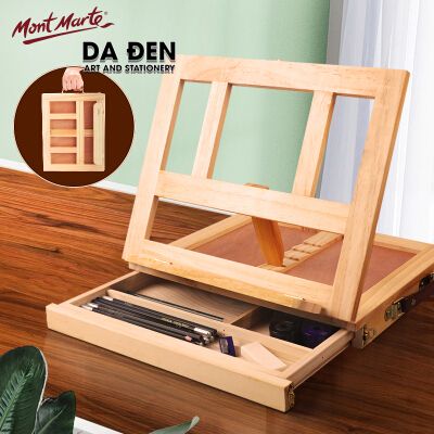 Giá Vẽ Kiêm Hộp Đựng Họa Cụ Mont Marte Để Bàn (MEA0023)